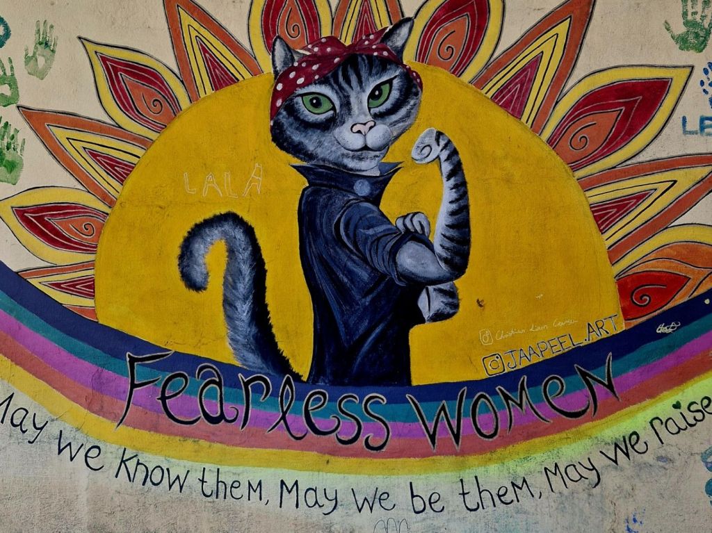 Wandmalerei an der Promeande in Sliema